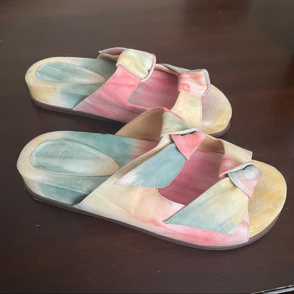ALEXANDRE BIRMAN CLARITA TIE DYE SLIDES